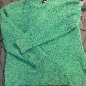 Stussy Vibrant Green Crew Neck Sweater